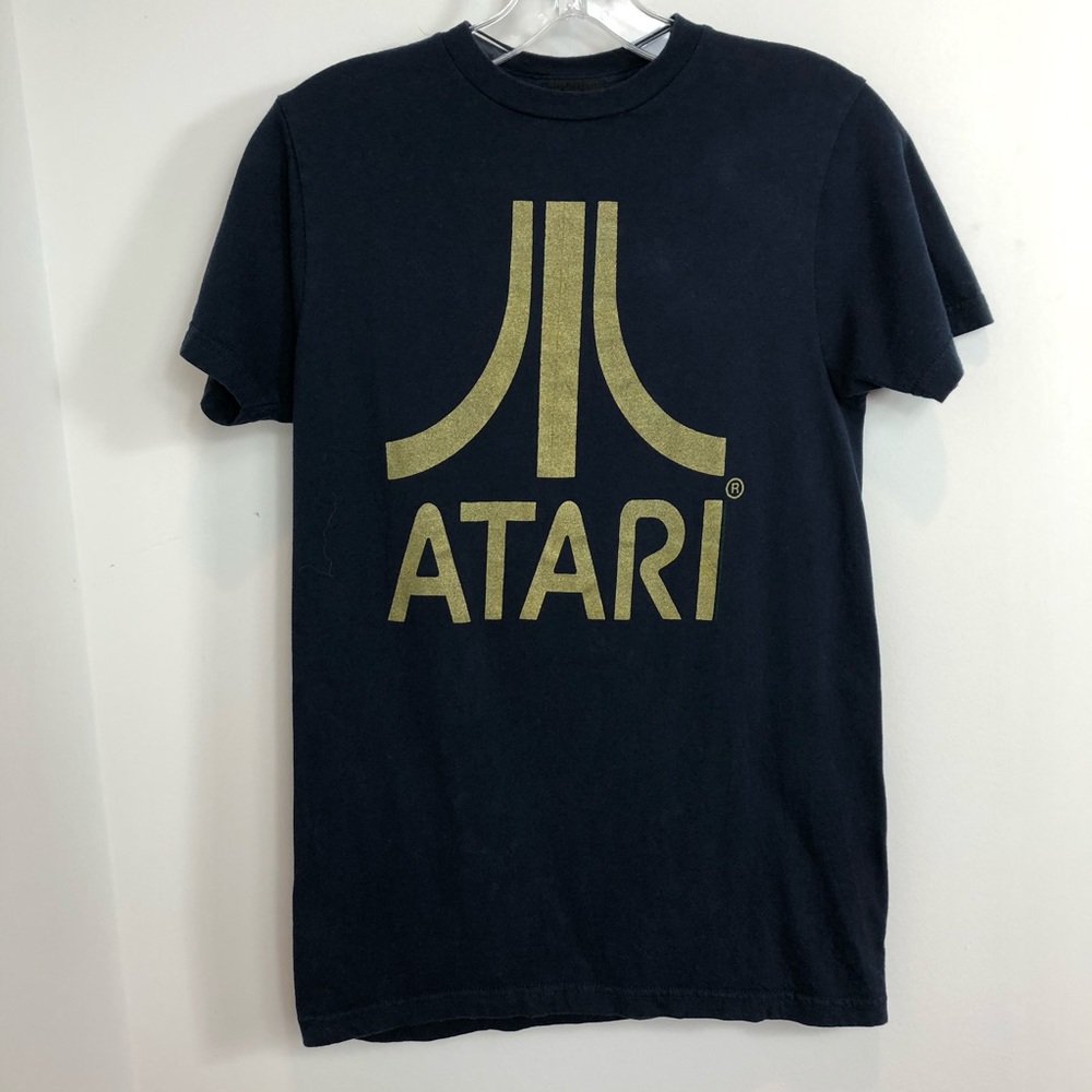 Atari logo short sleeve men’s T-shirt, gam…